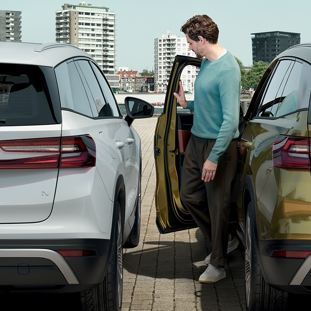 Automatisch uitklappende stootbeveiliging portieren Kodiaq